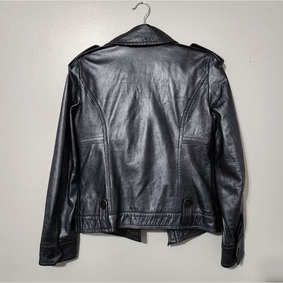 Theory Leather Jacket Size 2 - Picture 2 of 11
